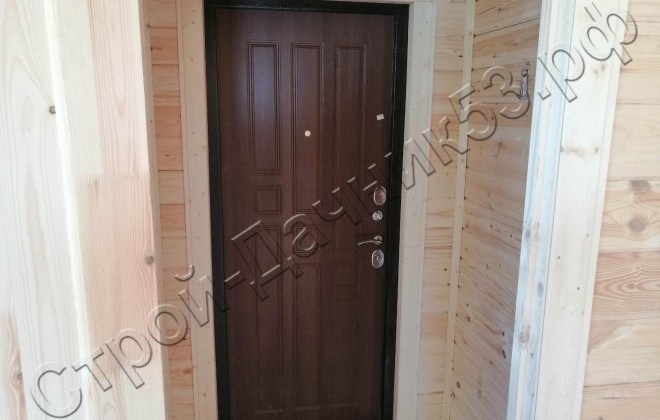 4 Брусовой дом ОД-18 6Х7,5, 42 м², Московская область, Клинский район, деревня Юрьевка (1)